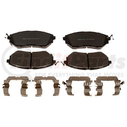 Raybestos MGD1078CH Raybestos R-Line Ceramic Brake Pad Set