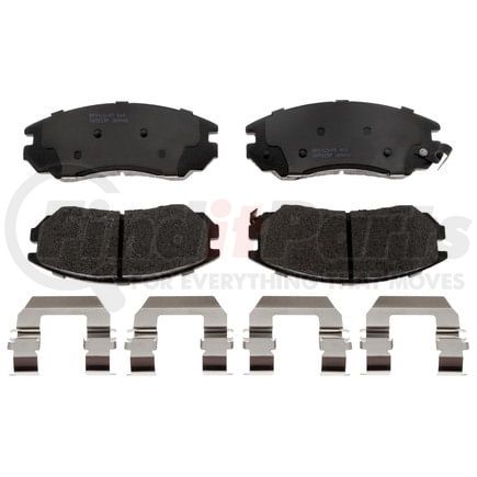 Raybestos MGD1104CH Raybestos R-Line Ceramic Brake Pad Set