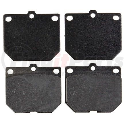Raybestos MGD114C Raybestos R-Line Ceramic Brake Pad Set