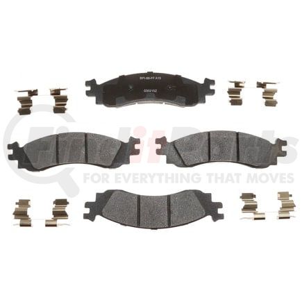 Raybestos MGD1158CH Raybestos R-Line Ceramic Brake Pad Set