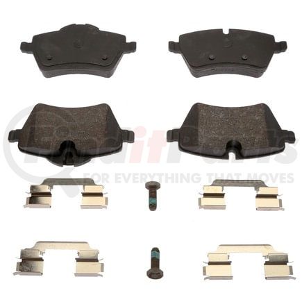 Raybestos MGD1204MH Raybestos R-Line Metallic Brake Pad Set