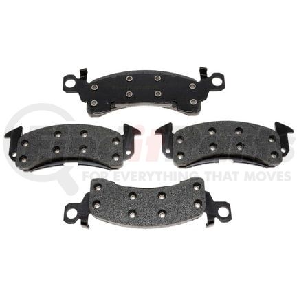Raybestos MGD122C Raybestos R-Line Ceramic Brake Pad Set