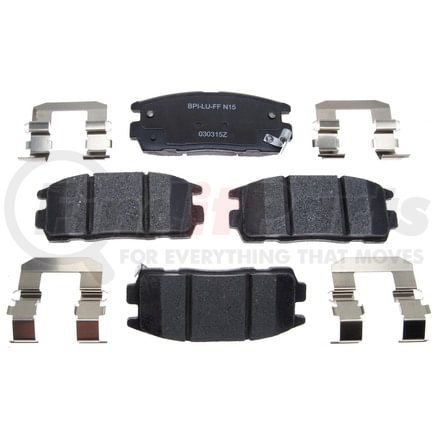 Raybestos MGD1275CH Raybestos R-Line Ceramic Brake Pad Set