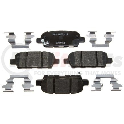 Raybestos MGD1288CH Raybestos R-Line Ceramic Brake Pad Set
