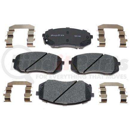 Raybestos MGD1295CH Raybestos R-Line Ceramic Brake Pad Set