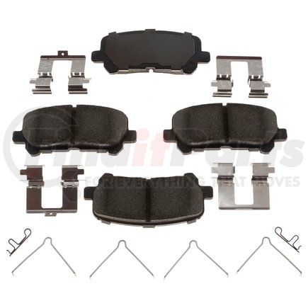 Raybestos MGD1281CH Raybestos R-Line Ceramic Brake Pad Set