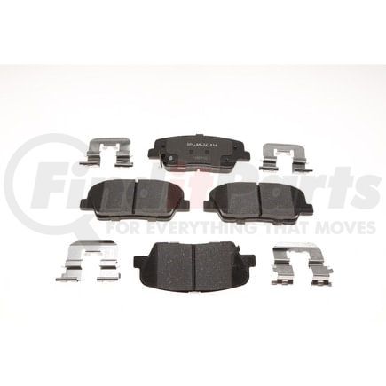 Raybestos MGD1284CH Raybestos R-Line Ceramic Brake Pad Set