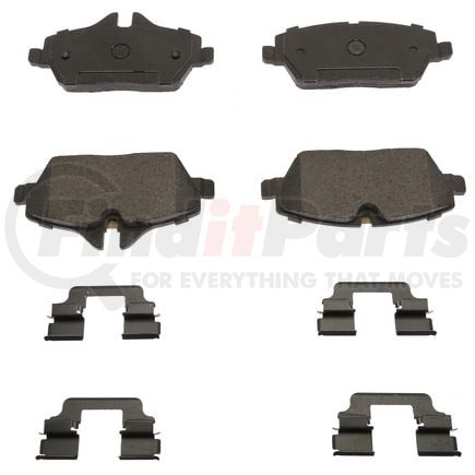 Raybestos MGD1308AMH Raybestos R-Line Metallic Brake Pad Set
