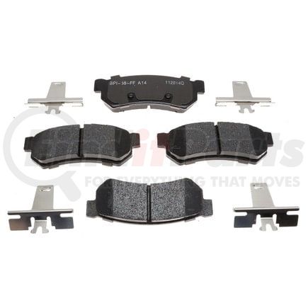 Raybestos MGD1315CH Raybestos R-Line Ceramic Brake Pad Set