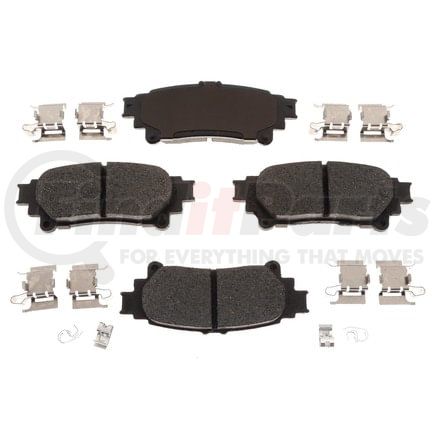 Raybestos MGD1391CH Raybestos R-Line Ceramic Brake Pad Set