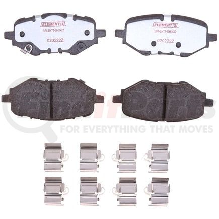 Raybestos EHT2116H Raybestos Element3 Hybrid Brake Pad Set