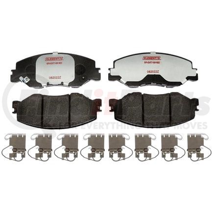 Raybestos EHT2185H Raybestos Element3 Hybrid Brake Pad Set