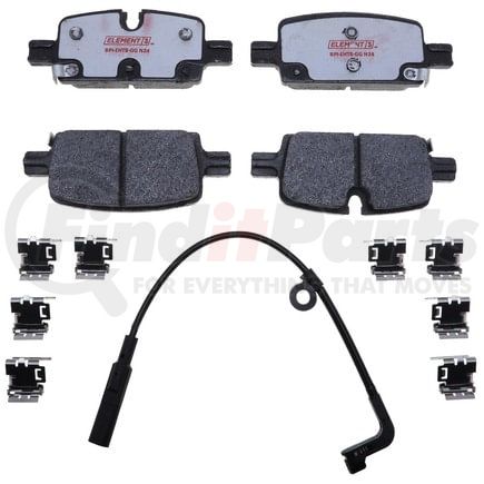 Raybestos EHT2174H Raybestos Element3 Hybrid Brake Pad Set