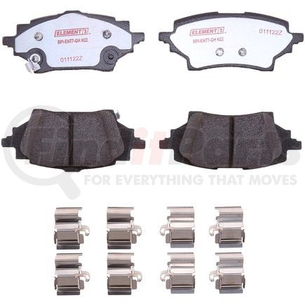 Raybestos EHT2202H Raybestos Element3 Hybrid Brake Pad Set