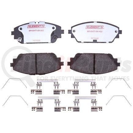 Raybestos EHT2218H Raybestos Element3 Hybrid Brake Pad Set