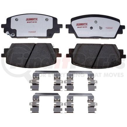 Raybestos EHT2380H Raybestos Element3 Hybrid Brake Pad Set