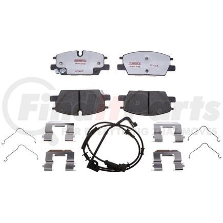 Raybestos EHT2345AH Raybestos Element3 Hybrid Brake Pad Set