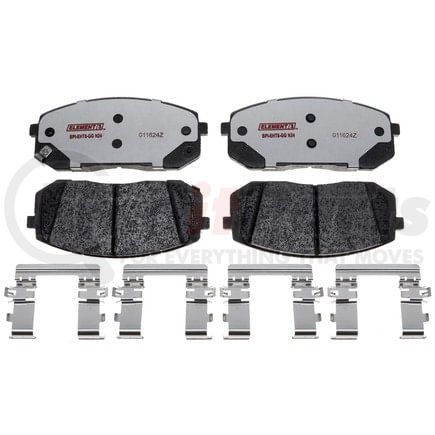 Raybestos EHT2400H Raybestos Element3 Hybrid Brake Pad Set