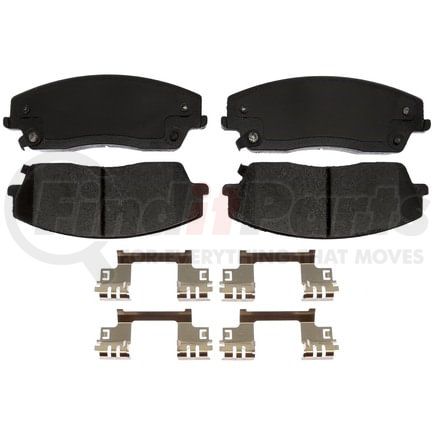 Raybestos MGD1056ACH Raybestos R-Line Ceramic Brake Pad Set