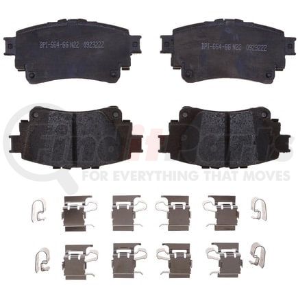 Raybestos MGD2183CH Raybestos R-Line Ceramic Brake Pad Set