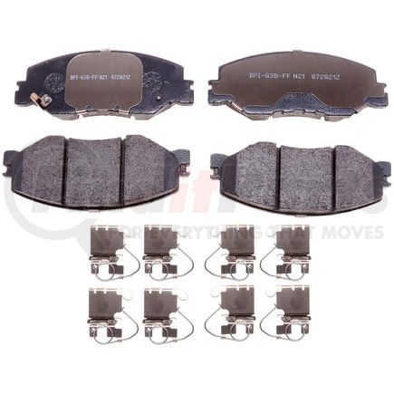 Raybestos MGD2185CH Raybestos R-Line Ceramic Brake Pad Set