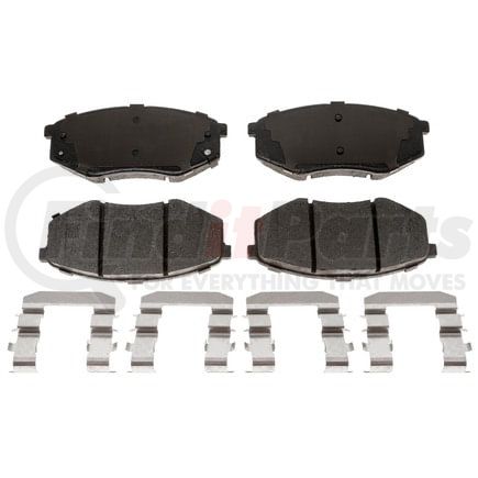 Raybestos MGD1447CH Raybestos R-Line Ceramic Brake Pad Set