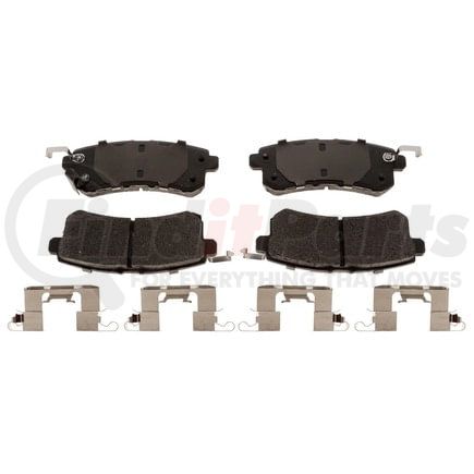 Raybestos MGD1510CH Raybestos R-Line Ceramic Brake Pad Set