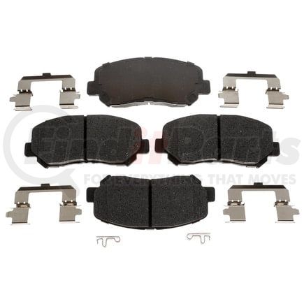 Raybestos MGD1623ACH Raybestos R-Line Ceramic Brake Pad Set