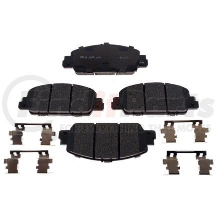 Raybestos MGD1654CH Raybestos R-Line Ceramic Brake Pad Set