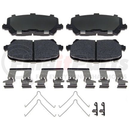 Raybestos MGD1724CH Raybestos R-Line Ceramic Brake Pad Set