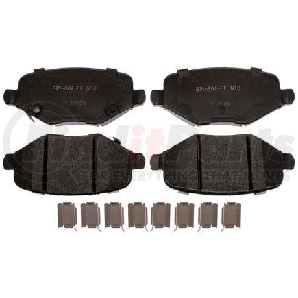 Raybestos MGD1719CH Raybestos R-Line Ceramic Brake Pad Set