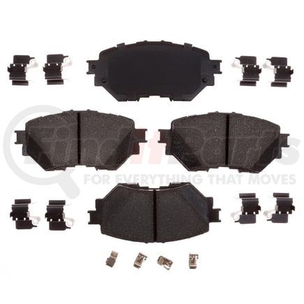 Raybestos MGD1759CH Raybestos R-Line Ceramic Brake Pad Set