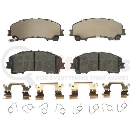 Raybestos MGD1736CH Raybestos R-Line Ceramic Brake Pad Set