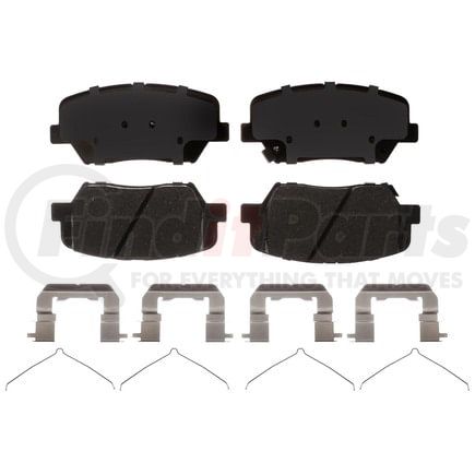 Raybestos MGD1815CH Raybestos R-Line Ceramic Brake Pad Set