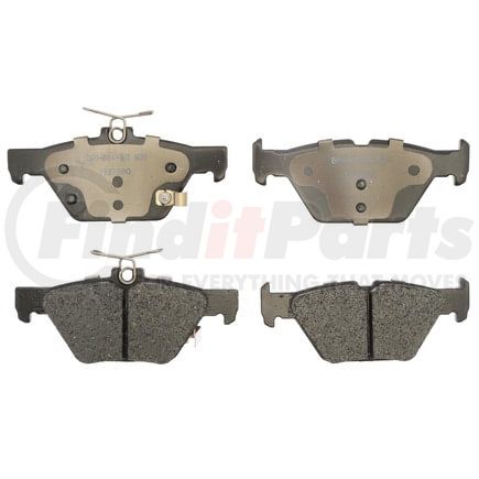 Raybestos MGD1808C Raybestos R-Line Ceramic Brake Pad Set