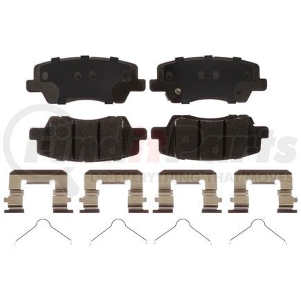 Raybestos MGD1839CH Raybestos R-Line Ceramic Brake Pad Set