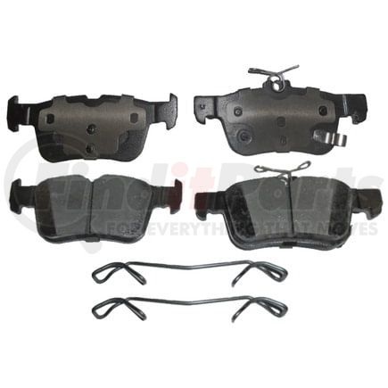 Raybestos MGD1878CH Raybestos R-Line Ceramic Brake Pad Set