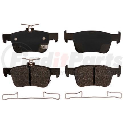 Raybestos MGD2102CH Raybestos R-Line Ceramic Brake Pad Set