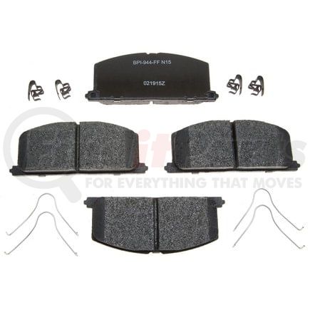 Raybestos MGD242MH Raybestos R-Line Metallic Brake Pad Set