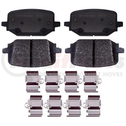 Raybestos MGD2232CH Raybestos R-Line Ceramic Brake Pad Set