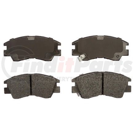 Raybestos MGD349C Raybestos R-Line Ceramic Brake Pad Set