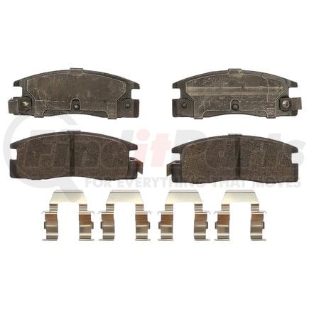 Raybestos MGD398MH Raybestos R-Line Metallic Brake Pad Set