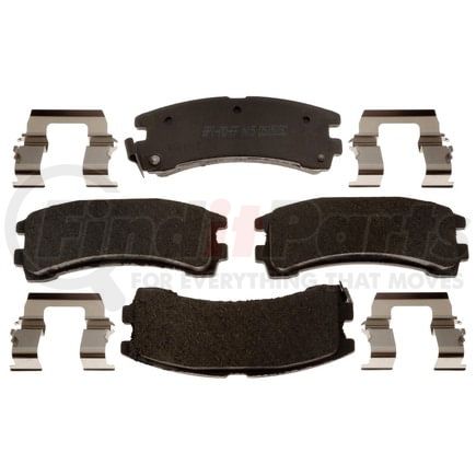 Raybestos MGD401MH Raybestos R-Line Metallic Brake Pad Set