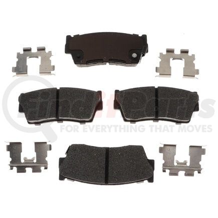 Raybestos MGD418CH Raybestos R-Line Ceramic Brake Pad Set