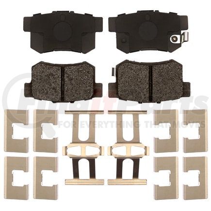 Raybestos MGD536CH Raybestos R-Line Ceramic Brake Pad Set