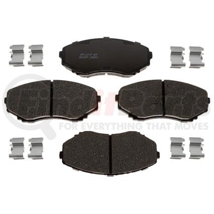 Raybestos MGD551CH Raybestos R-Line Ceramic Brake Pad Set