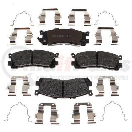 Raybestos MGD553CH Raybestos R-Line Ceramic Brake Pad Set