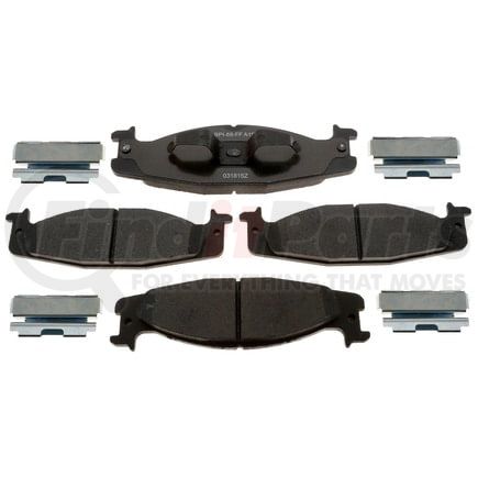 Raybestos MGD632CH Raybestos R-Line Ceramic Brake Pad Set