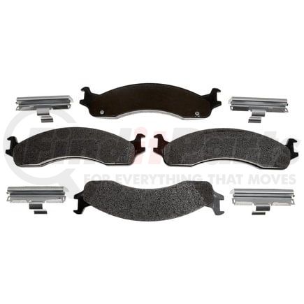 Raybestos MGD655AMH Raybestos R-Line Metallic Brake Pad Set