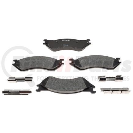 Raybestos MGD702AMH Raybestos R-Line Metallic Brake Pad Set